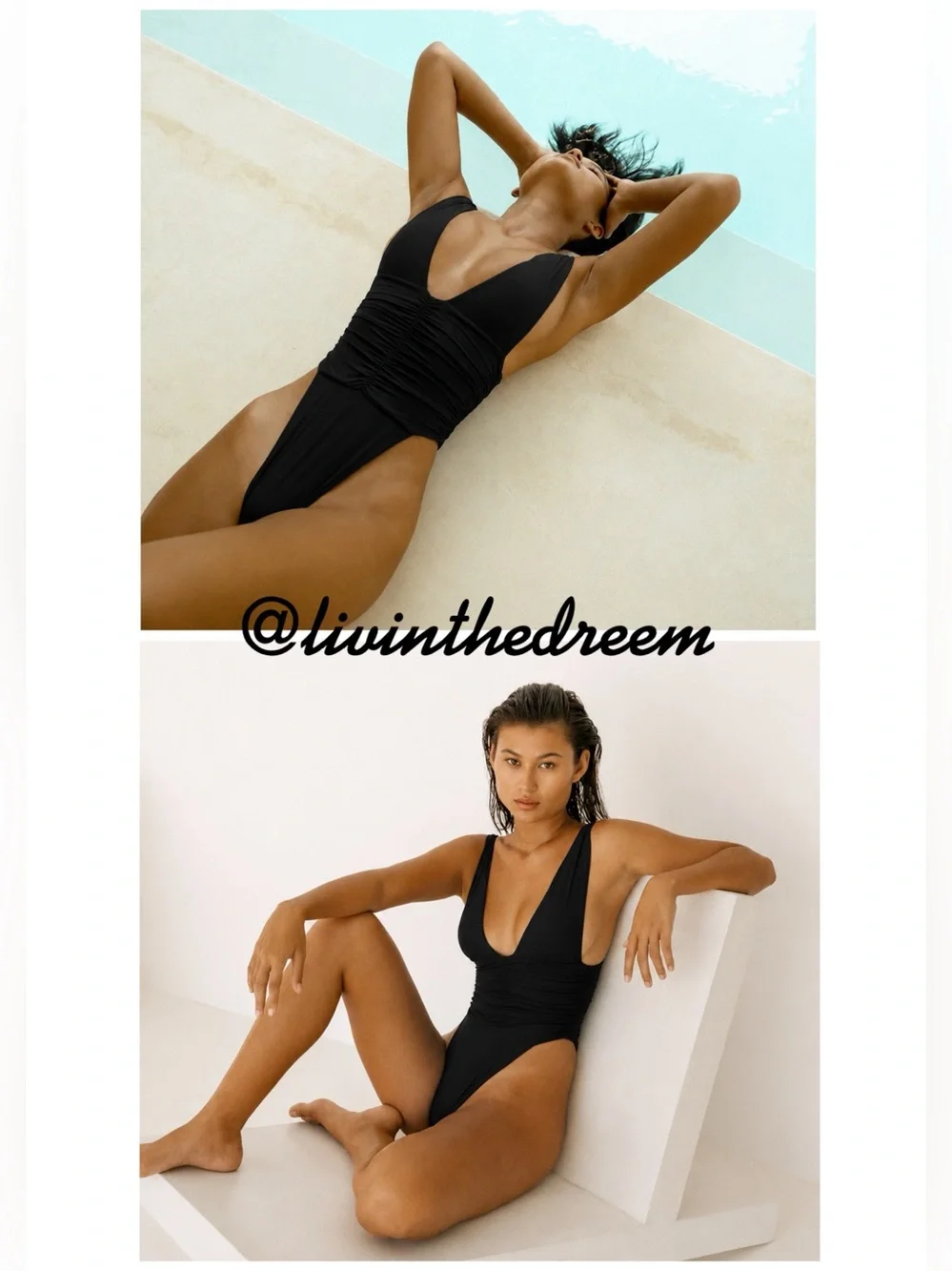 RIOT Echo One Piece Minimal - Black SZ L